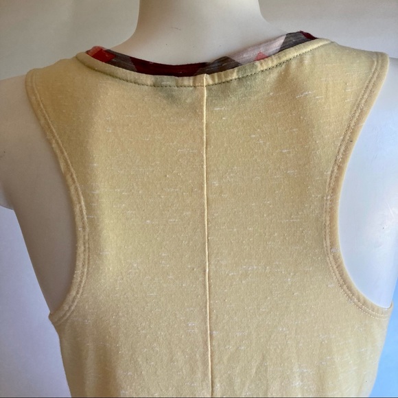 New The North Face Yellow Orange Green Polyester Sleeve Less Top size S - Picture 8 of 13